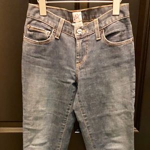 Joie dark blue boot cut jeans, barely worn
